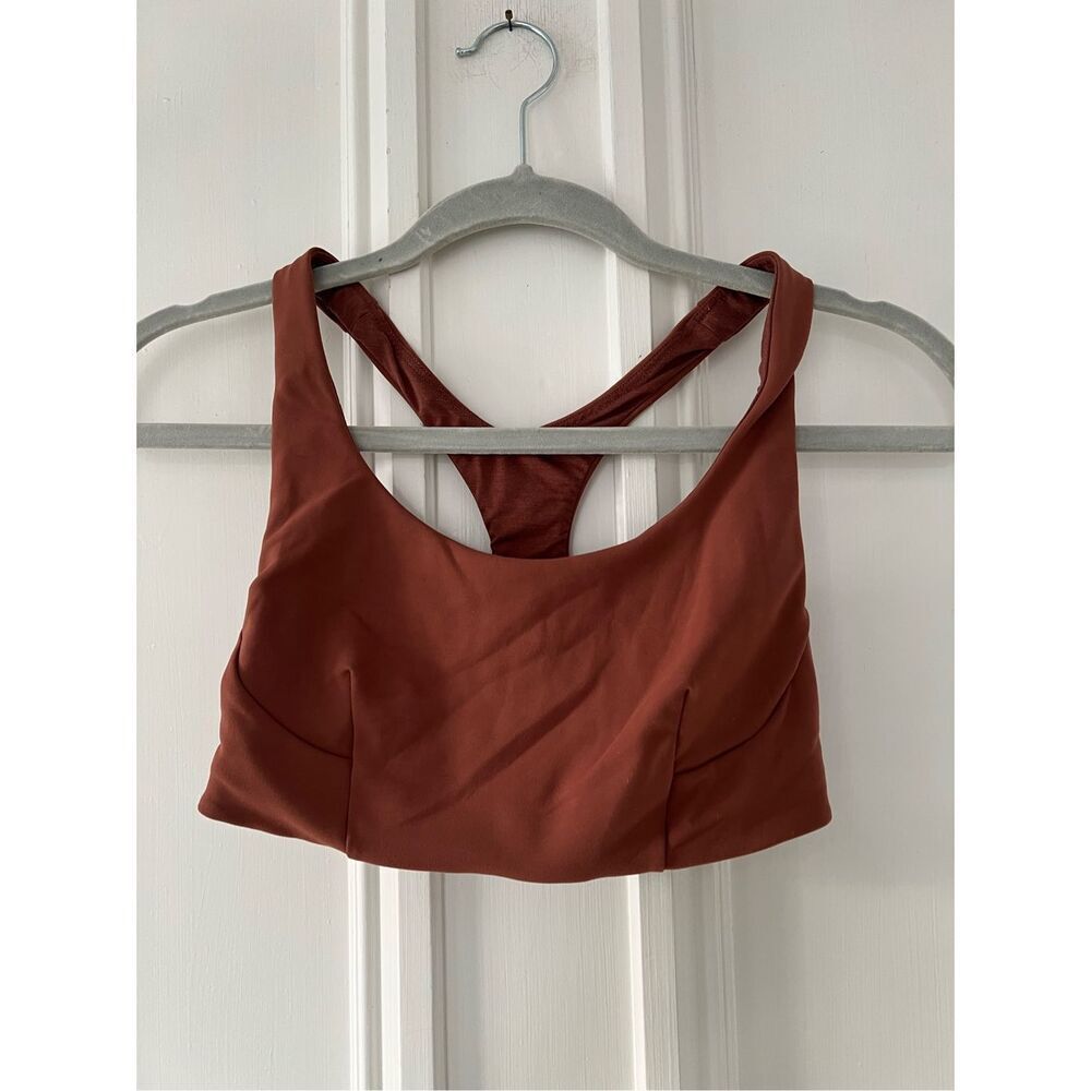 lululemon athletica Sports Bra in Rust